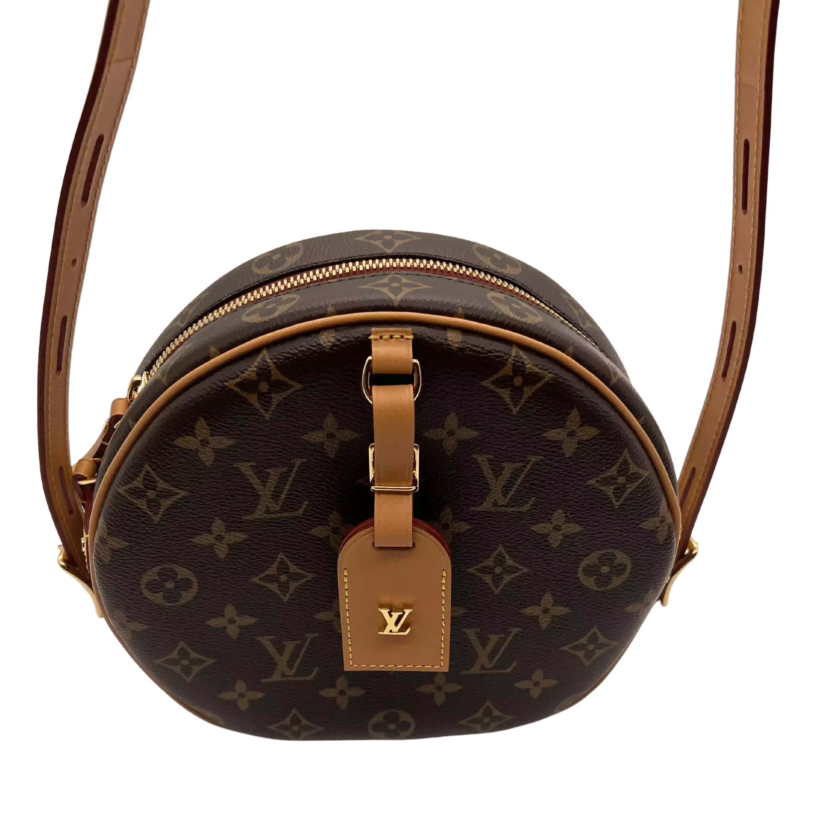 Louis Vuitton Taschen Gurt mit Round, Fullset mit Zertifikat