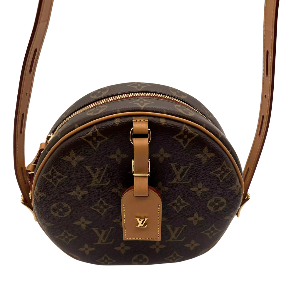 Louis Vuitton Taschen Gurt mit Round, Fullset mit Zertifikat